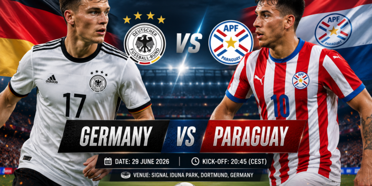 Ujerumani Yakutana na Paraguay Katika Mechi Muhimu ya Hatua ya Mtoano ya Kombe la Dunia 2026