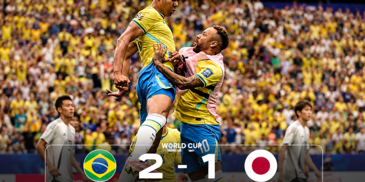 Brazil Yaiondoa Japan Kwa Ushindi wa 2-1 na Kutinga Hatua ya 16 Bora ya Kombe la Dunia 2026